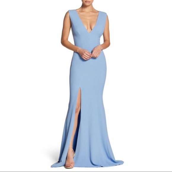 Dress the Population Dresses & Skirts - Dress the Population Ice Blue Sandra Dress